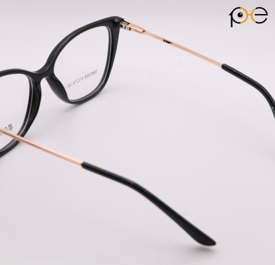 Gọng Kính Nữ Mắt Mèo TR87008 - Màu Đen
